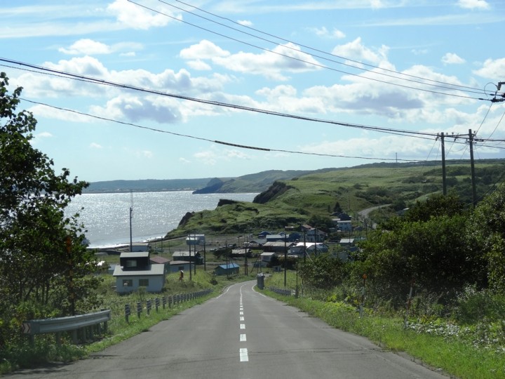 ㉙霧多布岬に向かう途中(道道142号)