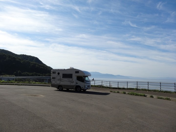 ⑥神威岬へ向かう途中(国道229号)